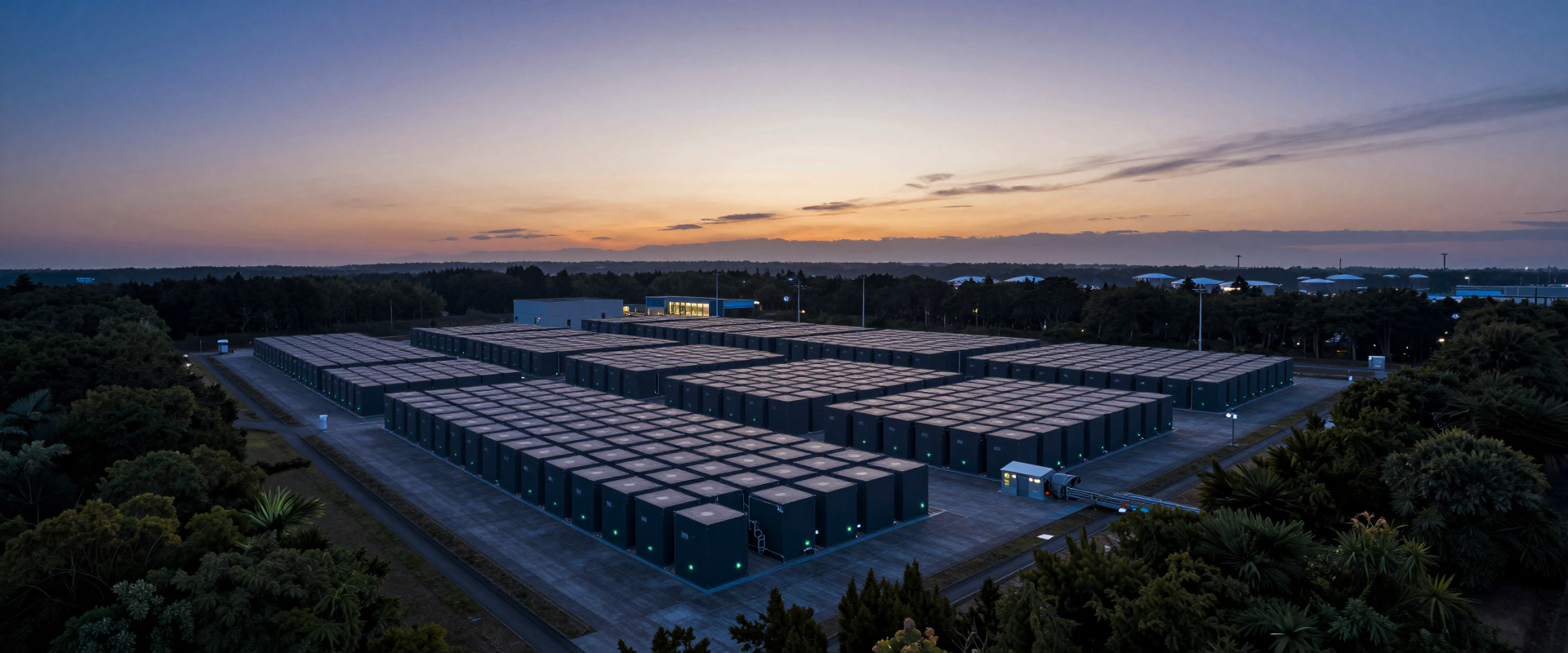 Grid-Connected Battery Storage Facility in Kato City, Hyogo Prefecture