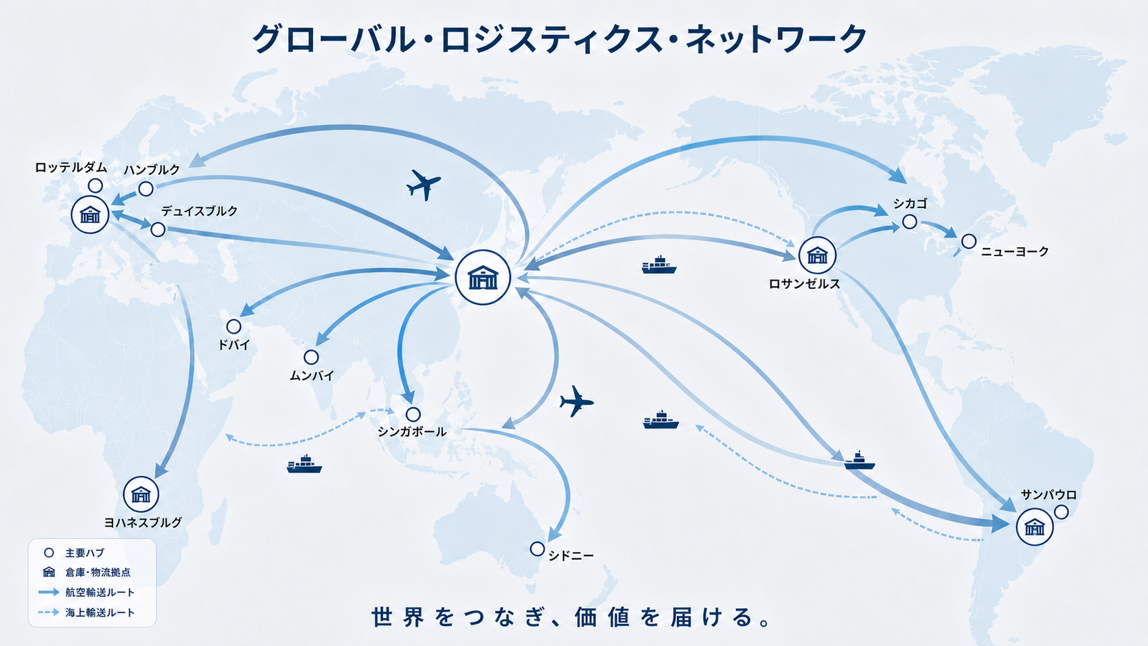 东知国际株式会社 全球网络图